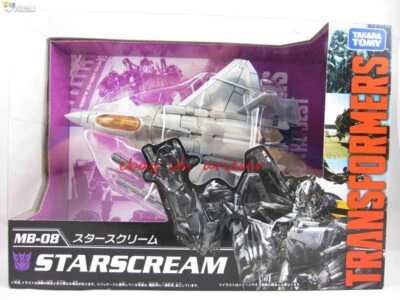 New TAKARATOMY MB Series MB-08 Starscream（09V）Armor Deformation Toys In StocK - Image 1 of 4