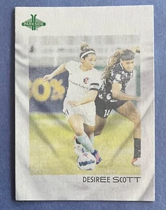 Desiree Scott 2022 Parkside NWSL Volume 1 VINTAGE INSERT Card #10 KC CURRENT - Picture 1 of 2