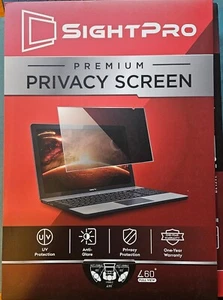 SightPro 12 Inch Computer Privacy Screen Filter for 16:9 Widescreen Monitor NEW - Picture 1 of 4