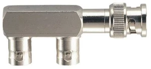 Adattatore BNC doppio angolo retto con contatti placcati oro - Foto 1 di 2