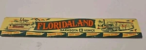 Selten 1965-1971 riesiges 13" Streichholzheft Floridaland Vergnügungspark Universal Match Co - Bild 1 von 16