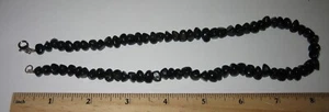 COLLAR PIEDRA NUUMMITA PULIDA AUTÉNTICA AUTÉNTICA GENUINA 16" GROENLANDIA 52g *A1 - Imagen 1 de 11