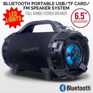 Altoparlante Bluetooth Portatile Wireless Boombox Sistema Stereo Bassi Alte Prestazioni - Foto 1 di 5