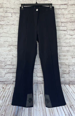 Pantalones de esquí para mujer Descente DT 20000 con logotipo - D7-9506 - negros - 6 EE. UU. Foto 1 de 4