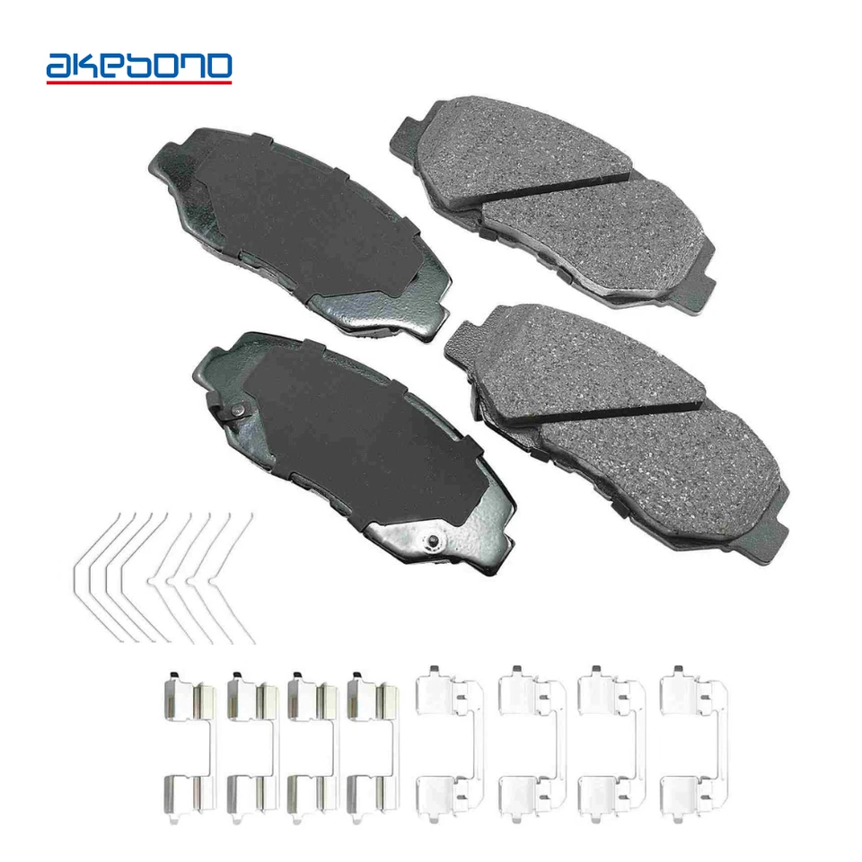 Pastillas de freno de disco delanteras AKEBONO ProACT D8914ACT para Honda CR-V Civic Pilot 03-08 Foto 1 de 1
