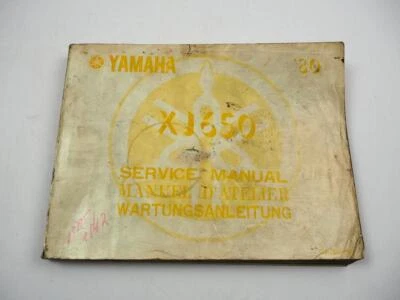 Yamaha XJ 650 4K0 Wartungsanleitung Werkstatthandbuch Reparaturanleitung 1980 - Bild 1 von 3