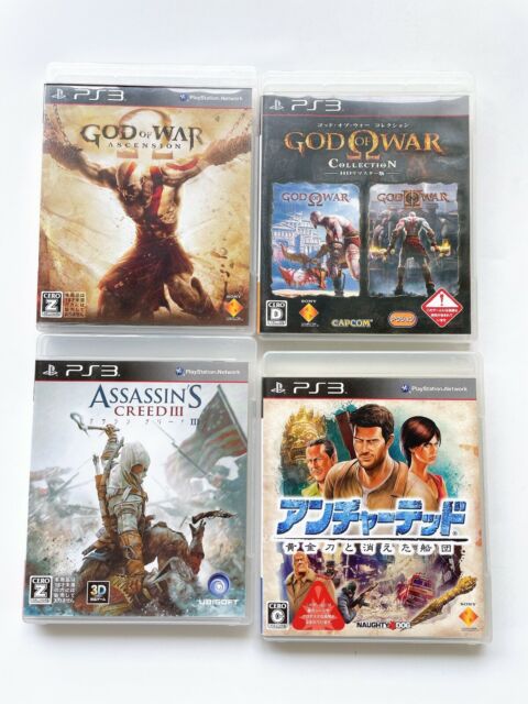 Used PS3 God of War Chains of Olympus and Ghost of Sparta HD Japanese ver.