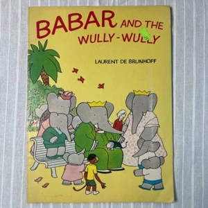 Babar and the Wully-Wully Paperback 1975 First Edition Print RARE - Picture 1 of 10