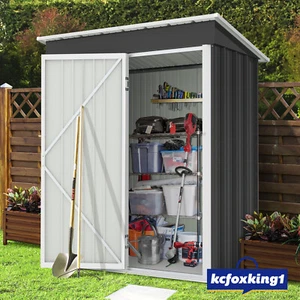 Metal Garden Shed 1.6X0.95M Outdoor Storage Sheds Workshop Tool Shelter House - Picture 1 of 12