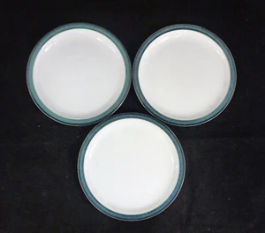 Set of 3x Denby Greenwich Pattern Salad Plates 21.5cm/8.5" - Picture 1 of 5