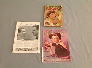 Vintage Magazines, Cosmopolitan & Argosy, 1935 & 1937 - Imagen 1 de 14