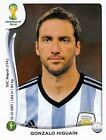 Panini Sticker Fuball WM 2014 Nr. 429 Gonzalo Higuain Argentina Bild NEUWARE