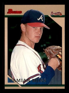 1996 Baseball Bowman Damian Moss Atlanta Braves #149 2 - Picture 1 of 2