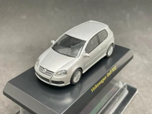 Kyosho 1/64 Volkswagen collection Golf R32 silver diecast model car 26I3 - Picture 1 of 5
