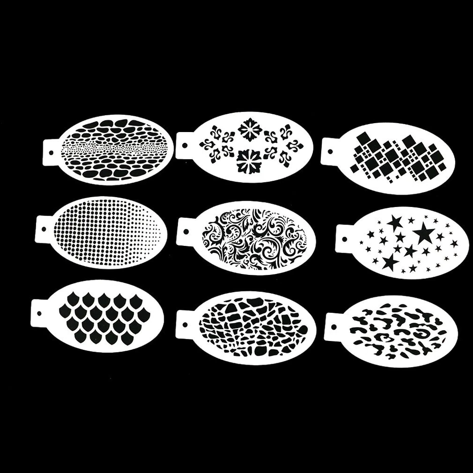 Bowitzki Face Paint Stencils Animal Texture Face Painting Stencils Templates - Image 1 of 4