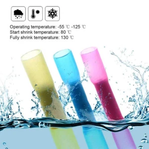 24 Pcs, Heat Shrink Butt Crimp Terminals Wire Connectors 22-18 16-14 12-10 AWG - Bild 1 von 8