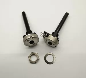1 Stk. Radiohm Potentiometer 2,2M Ohm mono logarithmisch 6mm Radiohm - Bild 1 von 1