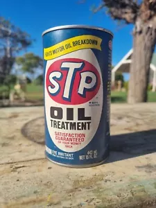 STP Oil Treatment Tin, 443ml/15 Fl Oz. Vintage - Picture 1 of 7
