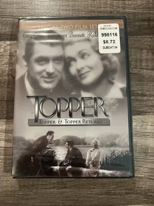 Topper Double Bill / Returns (DVD, 2003) 2-Film Set, Cary Grant, BRAND NEW - Picture 1 of 5