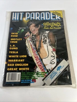 Hit Parader Magazine December 1989 Vintage Rock - Image 1 of 4