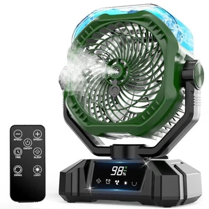 Ventilador de Niebla Portátil, 20000mAh Ventilador de Camping Recargable con Niebla - Mister con... - Imagen 1 de 7