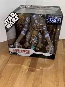 Star Wars Hasbro Force Unleashed Battle Rancor with Felucian Rider and Saddle - Bild 1 von 8