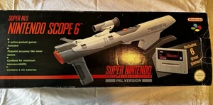 SNES - Super Nintendo Scope 6 -  Boxed - Picture 1 of 11
