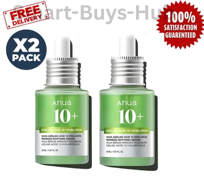 BRANDED Anua Acid 10 Hyaluron Redness Soothing Serum Facial Spot Care 30ml 1oz