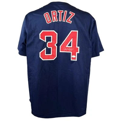 David Ortiz autographed signed jersey MLB Boston Red Sox JSA Minnesota Twins - Image 1 of 3