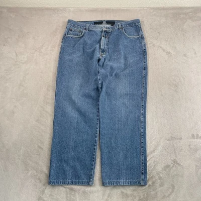 Marithe Francois Girbaud Baggy Jeans Men 36x29 (Tage 38x32) Blue Relaxed Y2K - Image 1 of 4