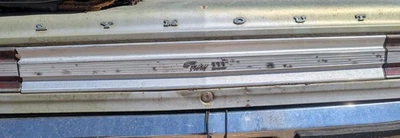 Plymouth Fury III 1968 convertible acabado maletero panel moldura moldura OEM Foto 1 de 4