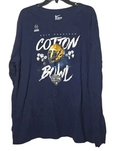 Nike Herren 2018 Goodyear Cotton Bowl sportlicher Schnitt Langarm T-Shirt Größe XXL - Bild 1 von 9