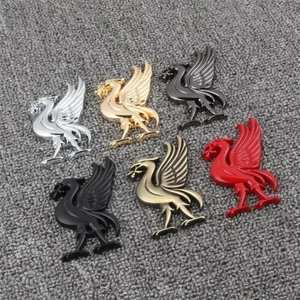LIVERPOOL 3D METAL LIVER BIRD CAR / MOTORBIKE BADGE – Liver Bird Adhesive Emblem - Picture 1 of 18