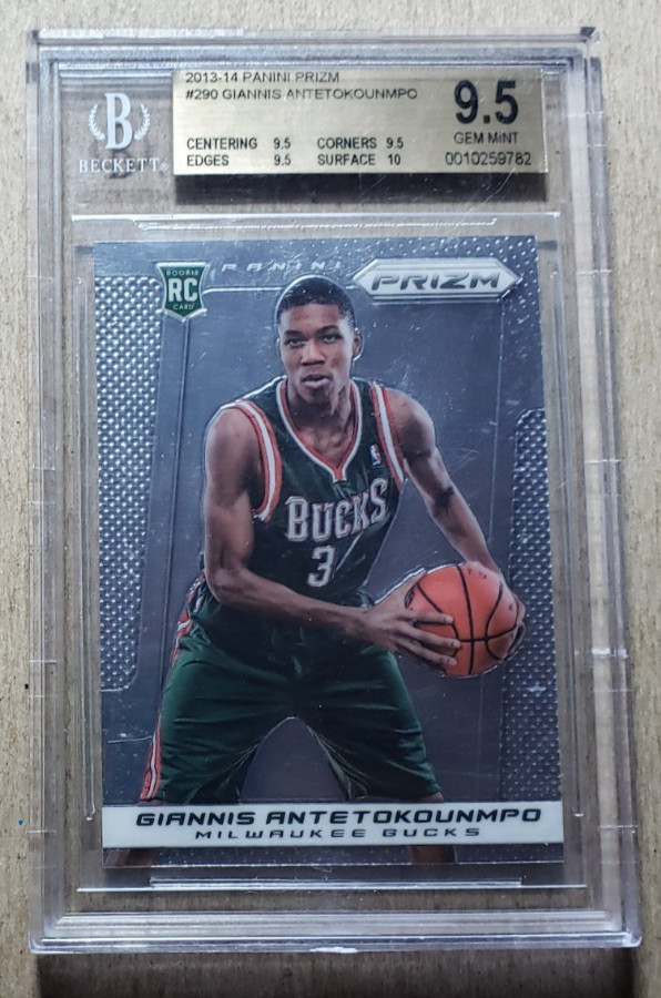Panini Giannis Antetokounmpo Basketball 2013-14 Season