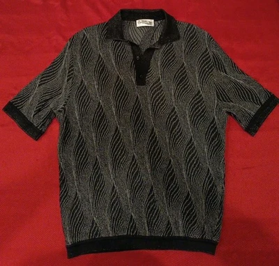 Suéter grande negro y gris vintage St Croix Shop para hombre. Bonito por el precio! Foto 1 de 4