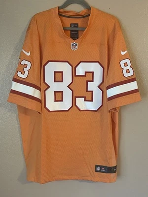 Camiseta deportiva para hombre 2XL NUEVA SIN ETIQUETAS Tampa Bay Buccaneers Vincent Jackson #83 Nike Game naranja Foto 1 de 4