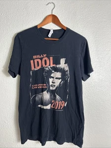 Bill Idol 2019 Las Vegas Show Short Sleeve T Shirt Black Women’s Large  - Picture 1 of 14