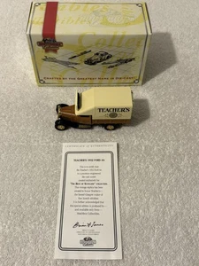 MATCHBOX TEACHER'S 1932 FORD AA DELIVERY VAN DIECAST Best of Scotland 1997 w Box - Picture 1 of 18