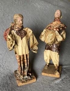 1970’s Mexican Paper Mache Figure Lot VINTAGE Folk Art - Picture 1 of 9