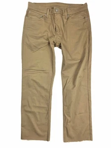 Levi's 511 Slim Fit Stretch Desert Taupe Ankle Jeans Men's Size 31x26 ALTERED - Picture 1 of 7