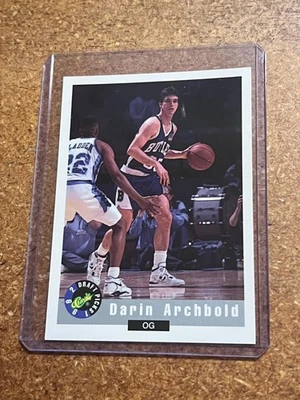1992-93 Classic Basketball Draft Picks # 14 Darin Archbold RC - Image 1 of 2