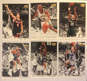 1992-93 Upper Deck Basketball "Team MVP" Insert Singles - List in Description - Picture 1 of 6