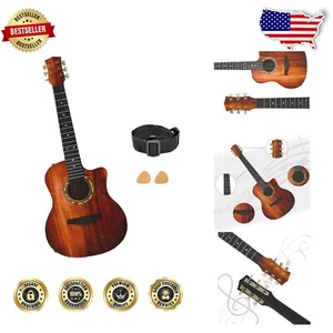 31-Inch Kids Guitar Toy - Safe 6 String Musical Instrument for Beginner Children - Picture 1 of 9
