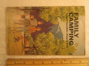Paperback FAMILY CAMPING 1968 National Safety Council [Z29a] - Picture 1 of 2