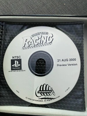 Looney Tunes Racing Debug Preview Disc (Sony PlayStation 1, 2000) - Image 1 of 3