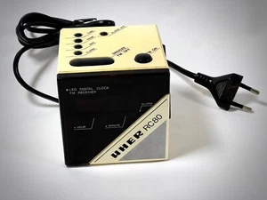 Radiowecker Uhren - Radio UHER RC80 70er / 80 er Jahre funktional Radiowürfel - Bild 1 von 9