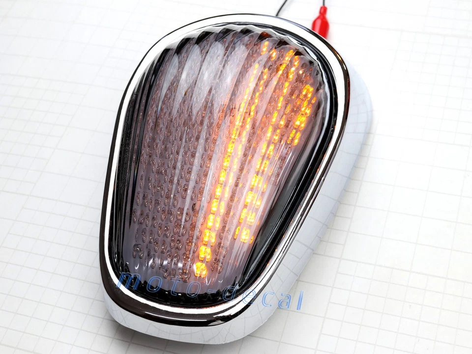 Luz trasera LED integrada para señales de giro de freno Vulcan 2000 VN2000 2004-2010 Foto 1 de 4