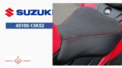 SUZUKI OEM 45100-13K52 GSXS GSX-S 750 ROJO ESTILO CONDUCTOR ASIENTO 2018-2021 Foto 1 de 3