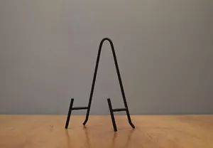 9" High Metal Display Stand Sign/Card holder and Plate Stand other Art Objects - Picture 1 of 5