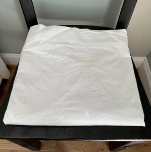 Mascioni Hotel Collection KING FLAT SHEET 100% Supima Cotton White Dream Cotton - Picture 1 of 4